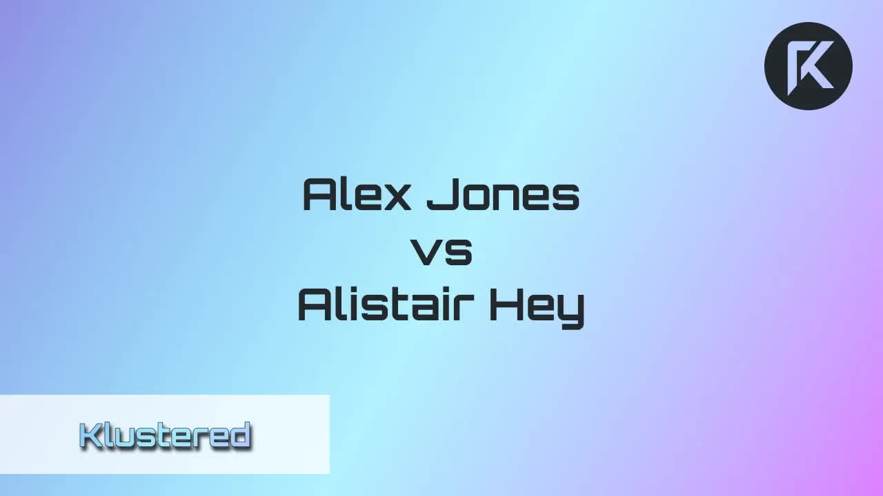 Alex Jones & Alistair Hey