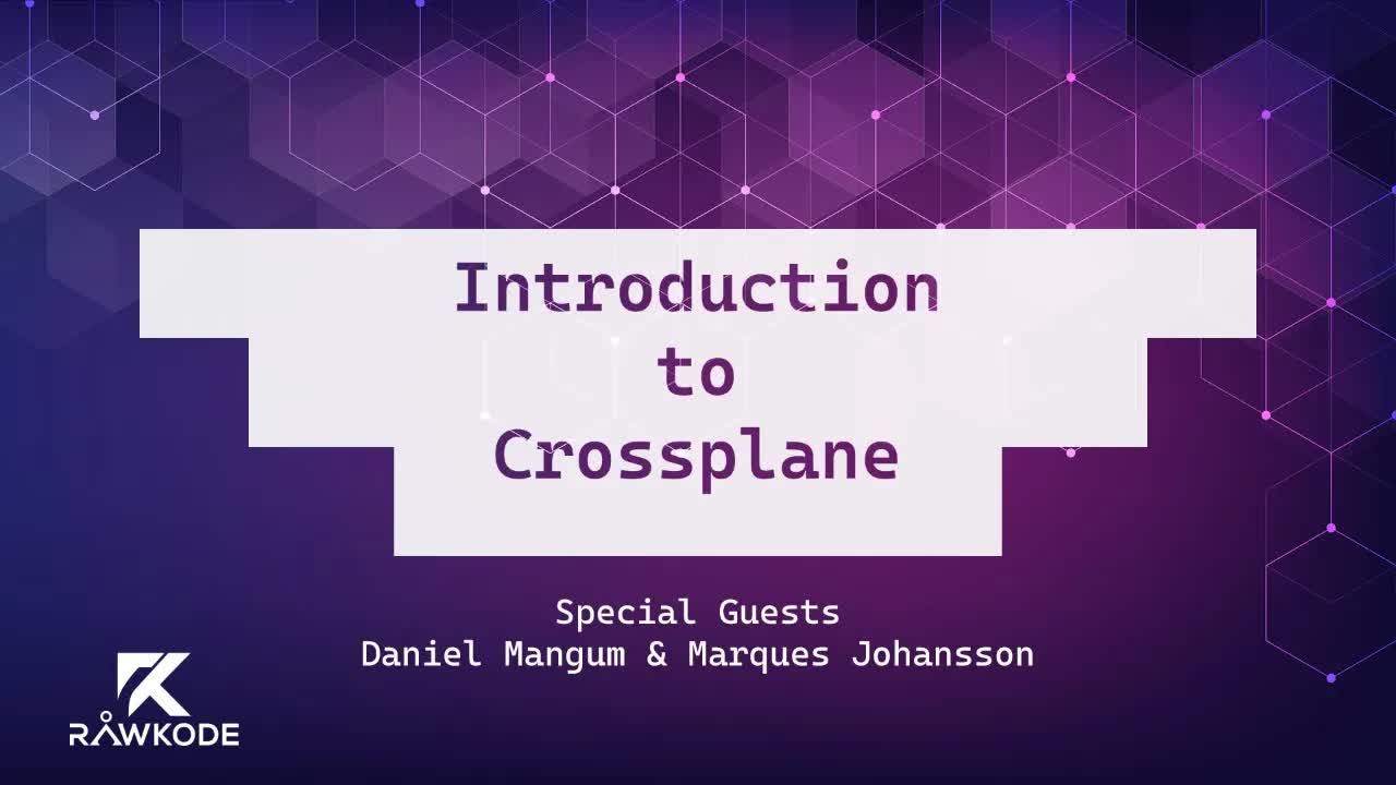 Introduction to Crossplane